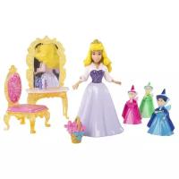 Набор с мини-куклой Mattel Disney Princess В гостях у Принцессы, 10 см, R4888