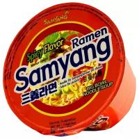 Лапша Samyang (Spicy Flavor) быстрого приготовления, 115 г