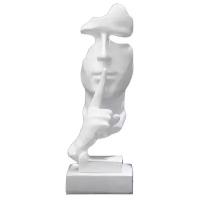 Статуэтка декоративная скульптура интерьерный декор белая