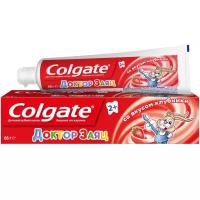 Зубная паста Colgate Доктор Заяц со вкусом клубники 2+