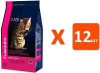 EUKANUBA CAT ADULT STERILISED/WEIGHT CONTROL диетический для взрослых кошек, кастрированных и стерилизованных кошек с птицей (0,4 кг х 12 шт)