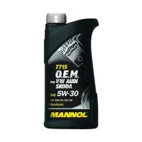 Синтетическое моторное масло Mannol 7715 Longlife 504/507 5W-30, 1 л