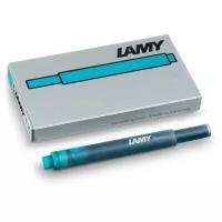Картриджи LAMY T10 для перьевой ручки, 5 шт./уп, бирюзовый
