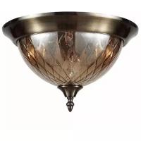 Светильник Crystal Lux Nuovo PL3 Bronze, E14, 120 Вт, кол-во ламп: 3 шт., цвет: бронзовый