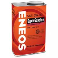 Полусинтетическое моторное масло ENEOS Super Gasoline SL 5W-30, 0.94 л
