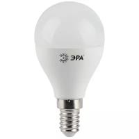 Лампа светодиодная ЭРА, LED smd P45-9w-827-E14 E14, P45, 9Вт, 2700К