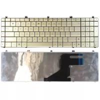 Клавиатура для ноутбука Asus N55 N55S N75 N75S серебристая