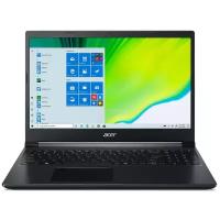 Ноутбук Acer Aspire 7 A715-41G-R61V (AMD Ryzen 5 3550H/15.6"/1920x1080/8GB/512GB SSD/DVD нет/NVIDIA GeForce GTX 1650 Ti 4GB/Wi-Fi/Bluetooth/Windows 10 Home)