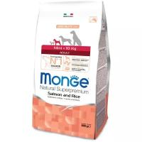 Сухой корм для собак Monge Speciality line, лосось, с рисом 1 уп. х 1 шт. х 800 г