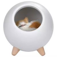 Ночник ROXY-KIDS My little pet house Домик для котенка (R-NL0026) светодиодный, 1.2 Вт, цвет плафона: белый