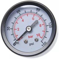 Индикатор давления манометр 1/4" 10bar(D-50мм) ROCKFORCE /1 NEW