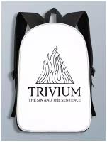 Рюкзак Trivium (Тривиум, музыка, рок, Металкор, хеви-метал, Мэтт Хифи, Кори Больё) - 10349