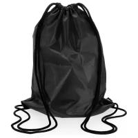 Мешок для обуви / Мешок-рюкзак универсальный / Сумка-мешок на веревках черная