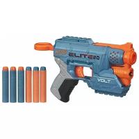 Бластер Nerf Elite 2.0 Volt SD-1 E9952, голубой/оранжевый