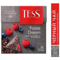 Чай черный Tess Forest dream ароматизированный в пирамидках