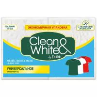 Хозяйственное мыло DURU Сlean & White универсальное 0.5 кг
