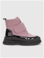 ботинки KEDDO детские (для девочек) розовый/черный/37