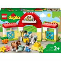 LEGO Duplo Town Конструктор Конюшня для лошади и пони, 10951