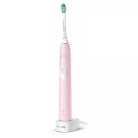 Звуковая зубная щетка Philips Sonicare ProtectiveClean 4300 HX6806/04, бледно-розовый