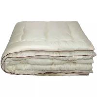 Одеяло Соната Стандарт овечья шерсть, всесезонное, 140 х 205 см (белый)