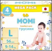 Momi трусики Comfort Care L (9-14 кг), 56 шт