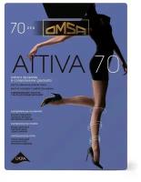 Поддерживающие колготки Omsa ATTIVA 70, размер 3, цвет Черный
