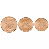 Монета Банк Белоруссии набор из 3 монет 2009 года (1, 2 и 5 копеек)