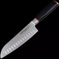 Кухонный шеф - нож, поварской Сантоку (Santoku), TuoTown Conrad. Сталь German DIN 1.4116, ABS пластик