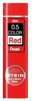 Pentel Грифели для карандашей автоматических Ain Stein 0.5 мм 20 грифелей в тубе C275-RD красного цвета