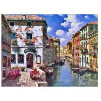 Белоснежка Картина по номерам "Венецианские дома" 40х50 см (631-АВ)