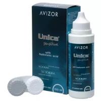 Многоцелевой раствор для контактных линз Avizor Unica Sensitive (Авизор Уника Сенситив), 100 мл с контейнером для линз