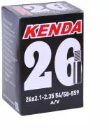 Камера 26 авто ниппель 5-511306 (5-516306) широкая 2,125-2,35 (54/58-559) KENDA