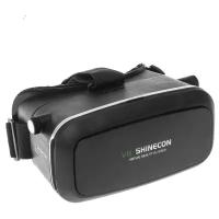 3D Очки виртуальной реальности, телефоны до 6.5" (75х160мм), чёрные (1 шт