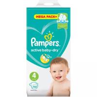 Pampers подгузники Active Baby-Dry 4 (9-14 кг), 70 шт.