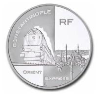 (2003) Монета Франция 2003 год 1 1/2 евро "Ориент Экспресс" Серебро Ag 900 PROOF