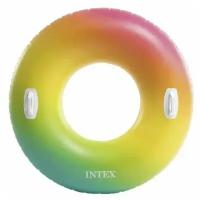 Надувной круг Intex Цветной Водоворот 58202