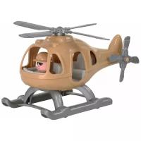 Вертолет Полесье Гром-Сафари в сетке (72351/72368/72375), 29.5 см, бежевый