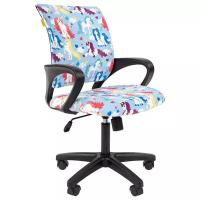 Компьютерное кресло Chairman Kids 103 детское, обивка: текстиль, цвет: единороги