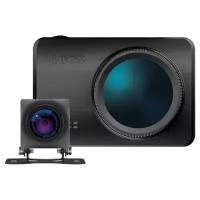 Видеорегистратор с GPS/ГЛОНАСС базой камер iBOX iNSPIRE WiFi GPS Dual + камера заднего вида iBOX RearCam FHD10 1080P