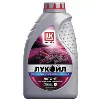 Полусинтетическое моторное масло ЛУКОЙЛ Moto 4Т 10W-40, 1 л