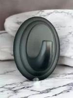 Крючок для ванной комнаты/Держатели OUTE черный, одинарный, материал металл