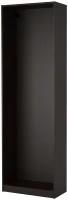 Каркас ИКЕА ПАКС 75x35x236 см для гардеробной системы, черно-коричневый