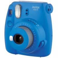 Фотоаппарат моментальной печати Fujifilm Instax Mini 9, печать снимка 62x46 мм, cobalt blue