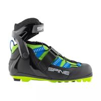 Лыжероллерные ботинки Spine Skiroll Skate Pro 7 SNS (синий/черный/салатовый) 2020-2021