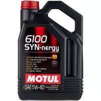Моторное масло Motul 6100 SYN-nergy 5W40, 4 л