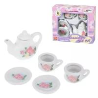 Набор посуды YiHai Tea Set YH5989-X200 белый/розовый