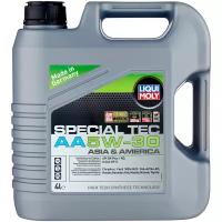 Моторное синтетическое масло LIQUI MOLY Special Tec AA 5W-30, 4 л