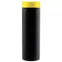 Классический термос Asobu Le baton travel, 0.5 л, черный/желтый