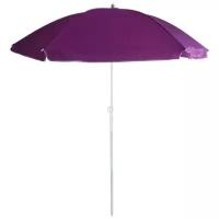 Пляжный зонт ECOS BU-70 купол 175 см, высота 205 см фиолетовый