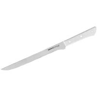 SHR-0048W/K Нож кухонный "Samura HARAKIRI" филейный 218 мм, корроз.-стойкая сталь, ABS пластик
